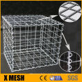 Zinc Coated Welded Wire Gabions And Rock Gabion Basket Retaining Wall Mattresses With Spiral Binders